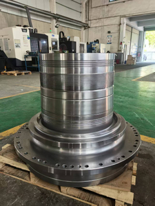 Hollow Journal for Paper Machine Roll, 42Crmo+ QT, Forging