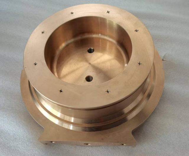 Bronze Piston for Paper Machine Roll, material ZCuSn10p1