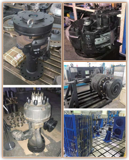 Performance test fixtures for key commercial vehicle components: compatible with engine mounting brackets and suspension/braking systems; suitable for R&D, quality control and maintenance