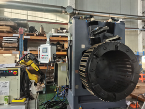 3rd Generation Automated Rebar Ring Welding Workstation