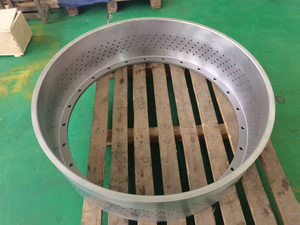 Custom Large Diameter Precision Machined Vacuum Ring with Array Holes