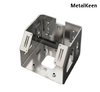 stainless steel sheet metal chassis with TIG welded seams ground flush