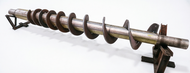 316L stainless steel transfer screw helical flight for food conveyor