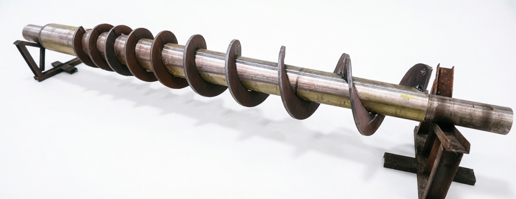 316L stainless steel transfer screw helical flight for food conveyor