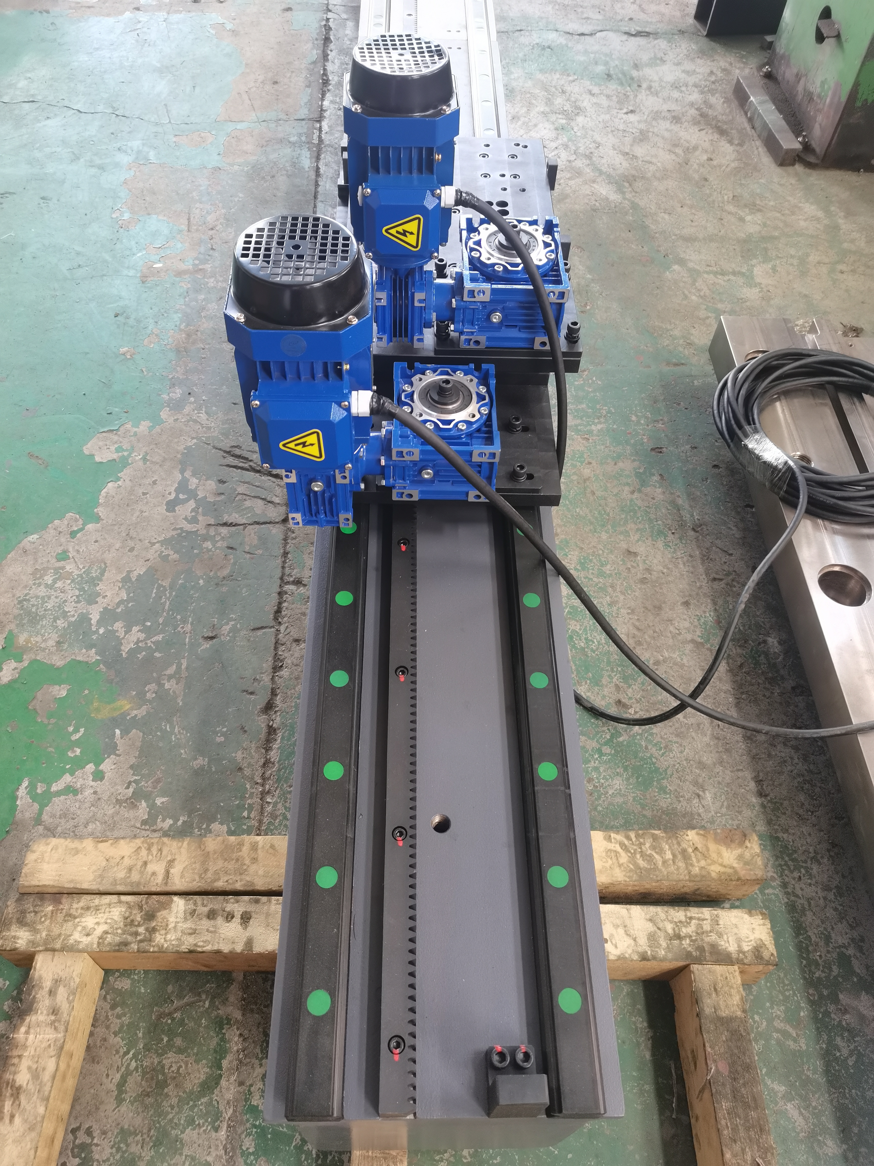 Custom Machined Steel Crossbeam