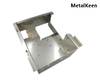 304 stainless steel control panel enclosure with brushed finish