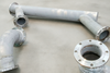 pickled and passivated SS pipe spool ready for water treatment installation