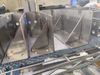 TIG welded stainless steel frame for European industrial machinery