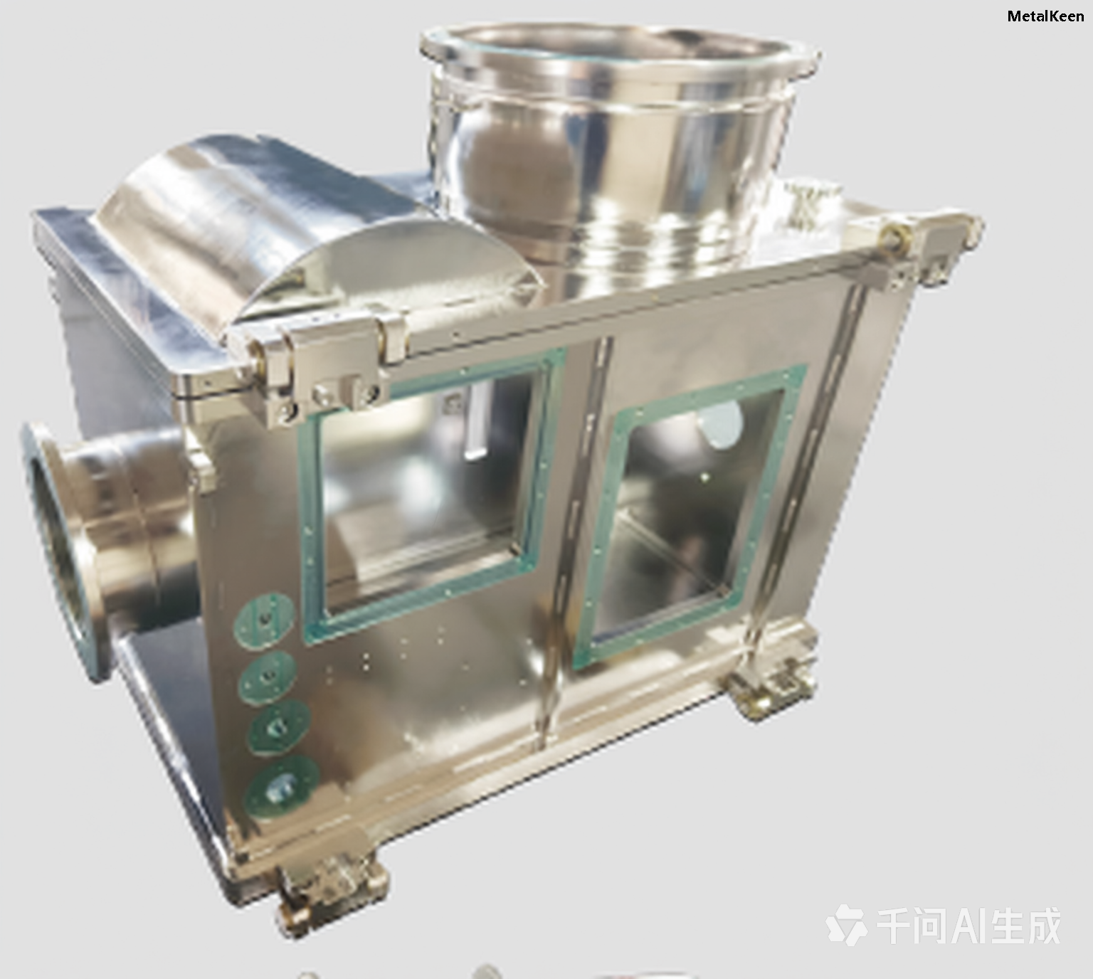 16L stainless steel welded vacuum chamber for semiconductor CVD equipment