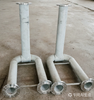 stainless steel manifold header for wastewater distribution