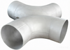 custom stainless steel elbow and tee pipe prefabrication