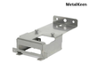 custom 304 stainless steel precision sheet metal enclosure laser cut bent welded