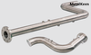 316L stainless steel welded pipe for vacuum piping electropolished internal