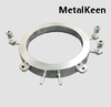 custom water-cooling flange for semi-conductor equipment made of stainless steel