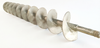 stainless steel paddle screw for mixing and blending application