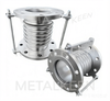 vacuum helium leak testing on stainless steel bellows compensator