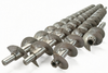 polished 316L screw conveyor shaft for pharmaceutical hygienic use