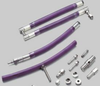 Heavy-duty suction roll loading hose for paper mill maintenance