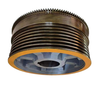 ductile iron casting traction wheel dynamic balancing