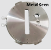 custom water-cooling flange for semi-conductor equipment made of stainless steel