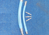 Suction box inflation tube with stainless steel fitting exported to Europe