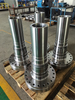 Heavy-duty forged flange drive shafts | High-strength custom industrial spindle machining