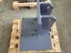 Custom Heavy Duty Steel Fabrication CNC Machining Reducer Base Bracket